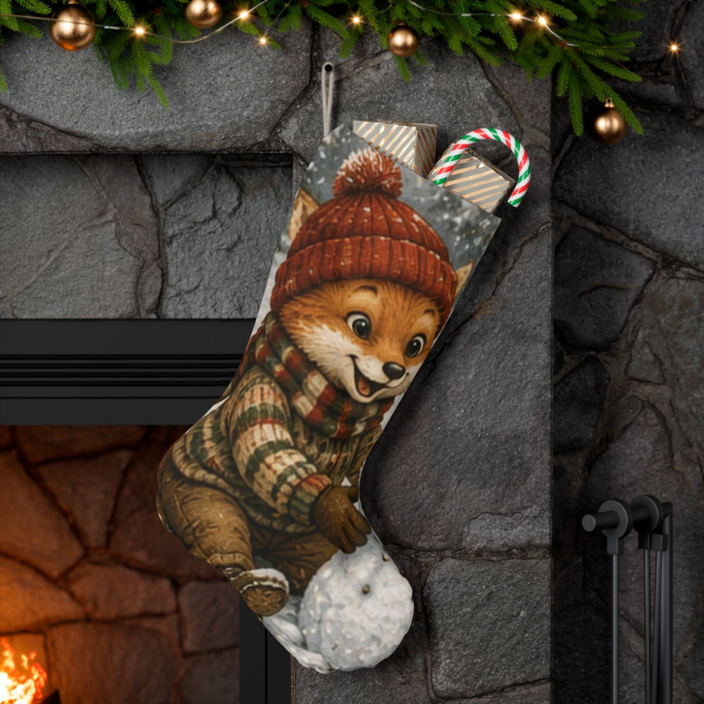 Lil Pip’s Cozy Christmas Santa Stocking
