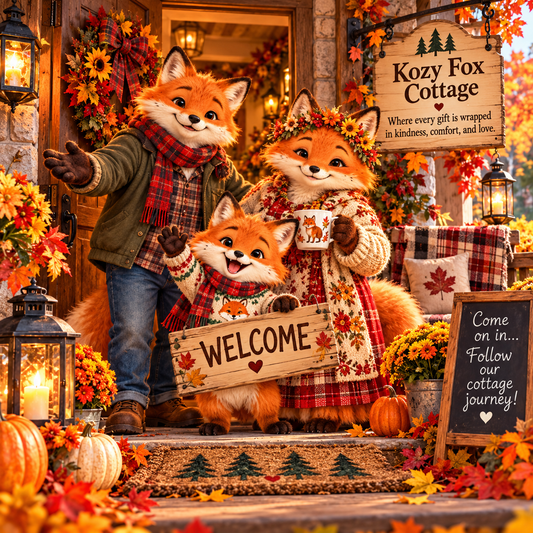 There's Always Room for One More Friend at Kozy Fox Cottage