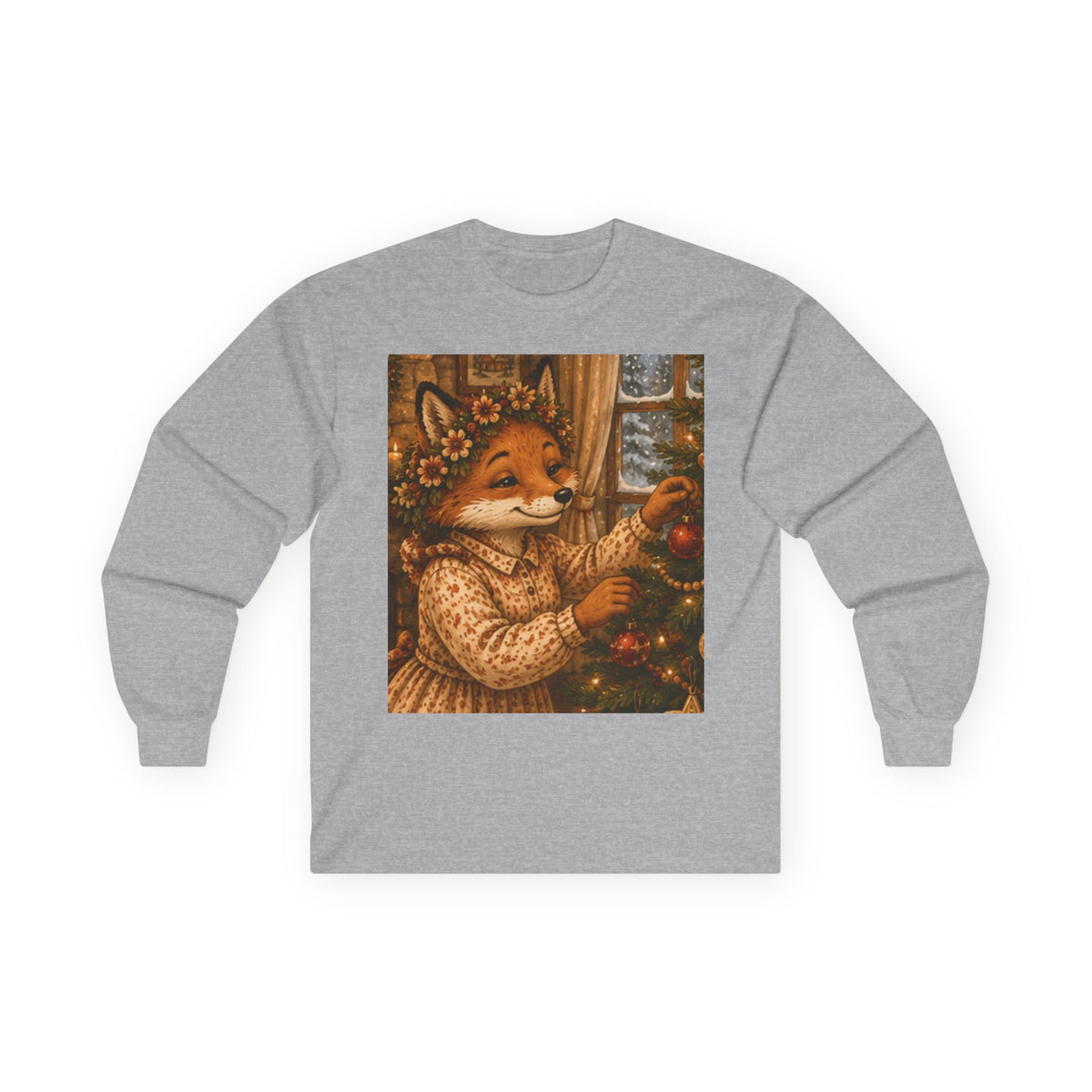 Fern's Cozy Christmas Tree Long Sleeve T-Shirt