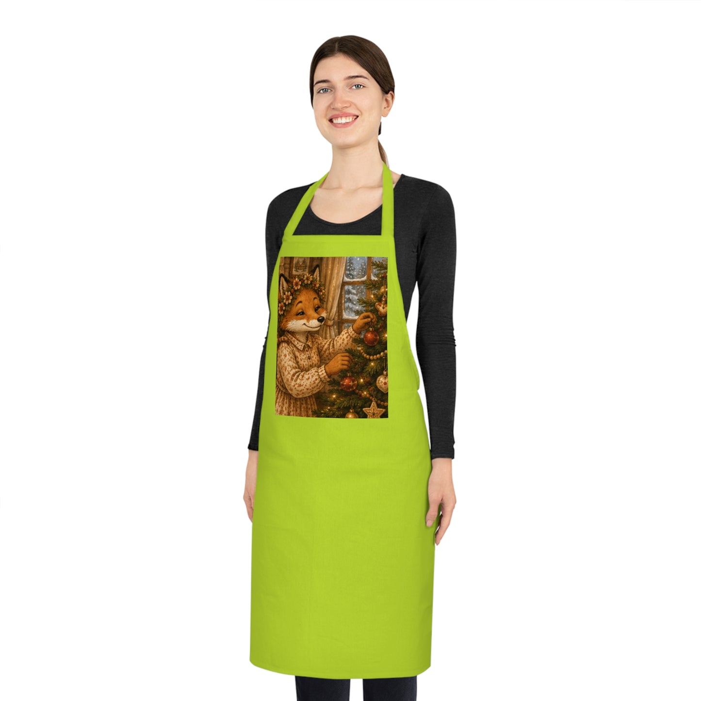 Fern’s Cozy Christmas Kitchen Apron