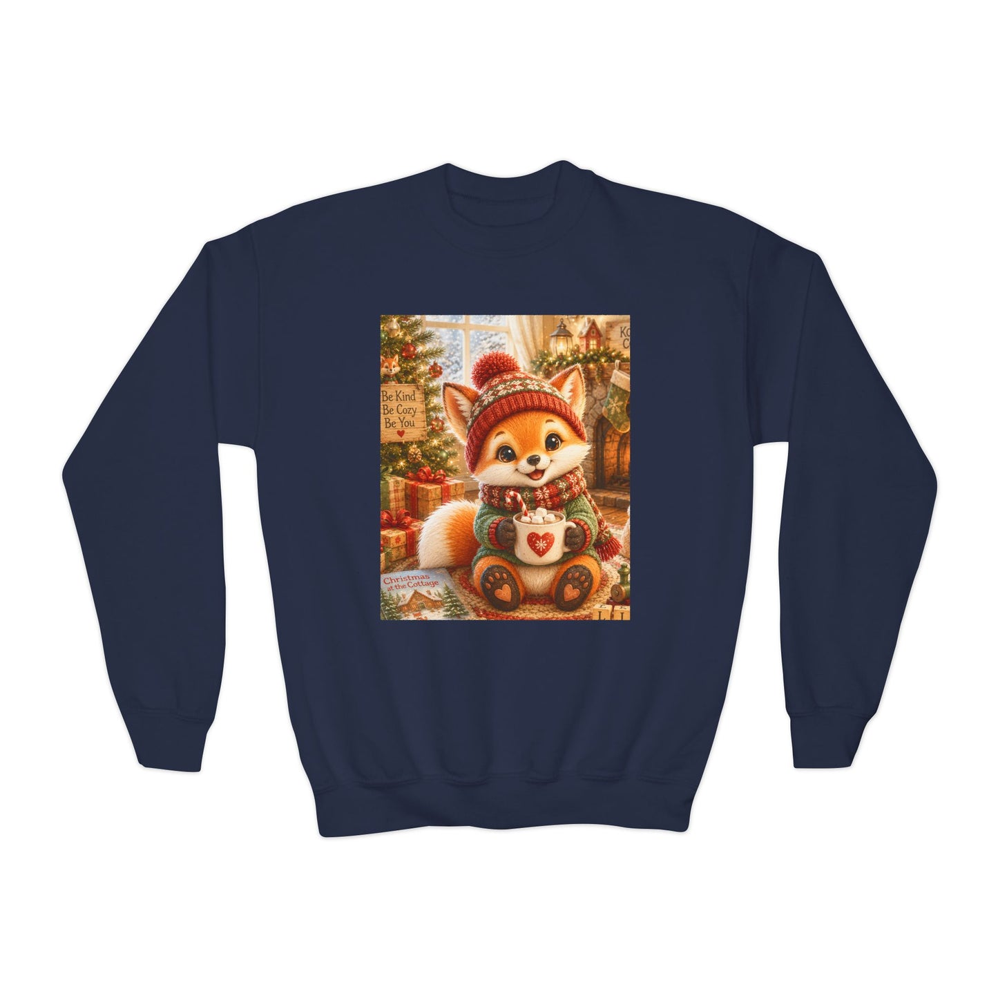 Lil Pip’s Cozy Christmas Youth Crewneck Sweatshirt