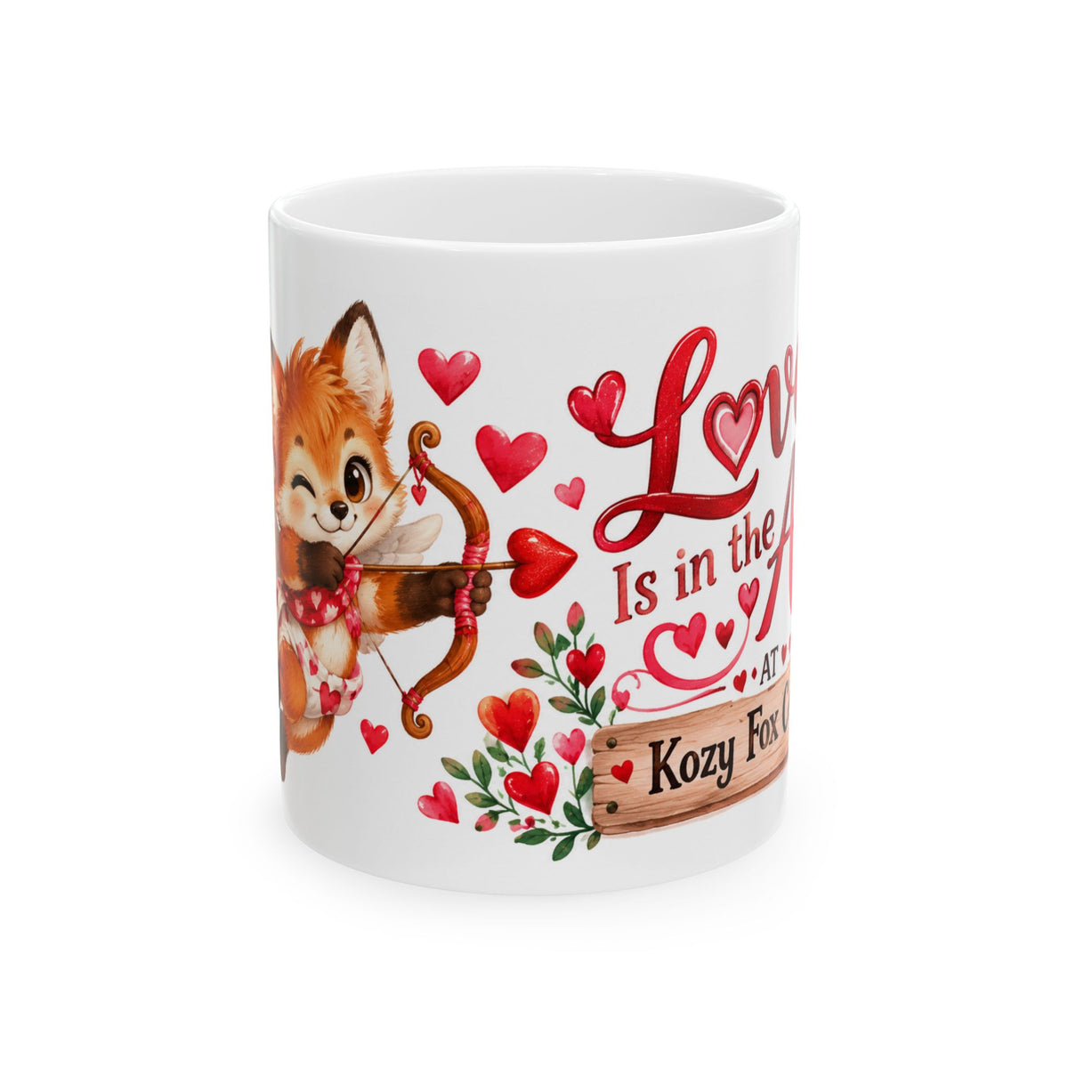 Lil Pip's Love Is in the Air Valentine's Mug – Kozy Fox Cottage