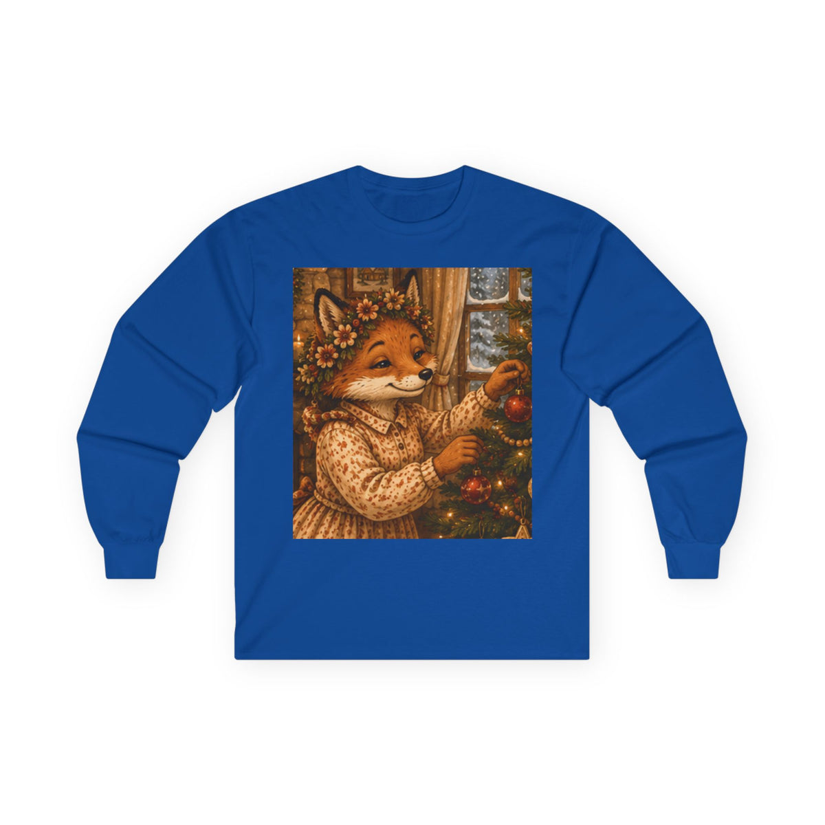Fern's Cozy Christmas Tree Long Sleeve T-Shirt