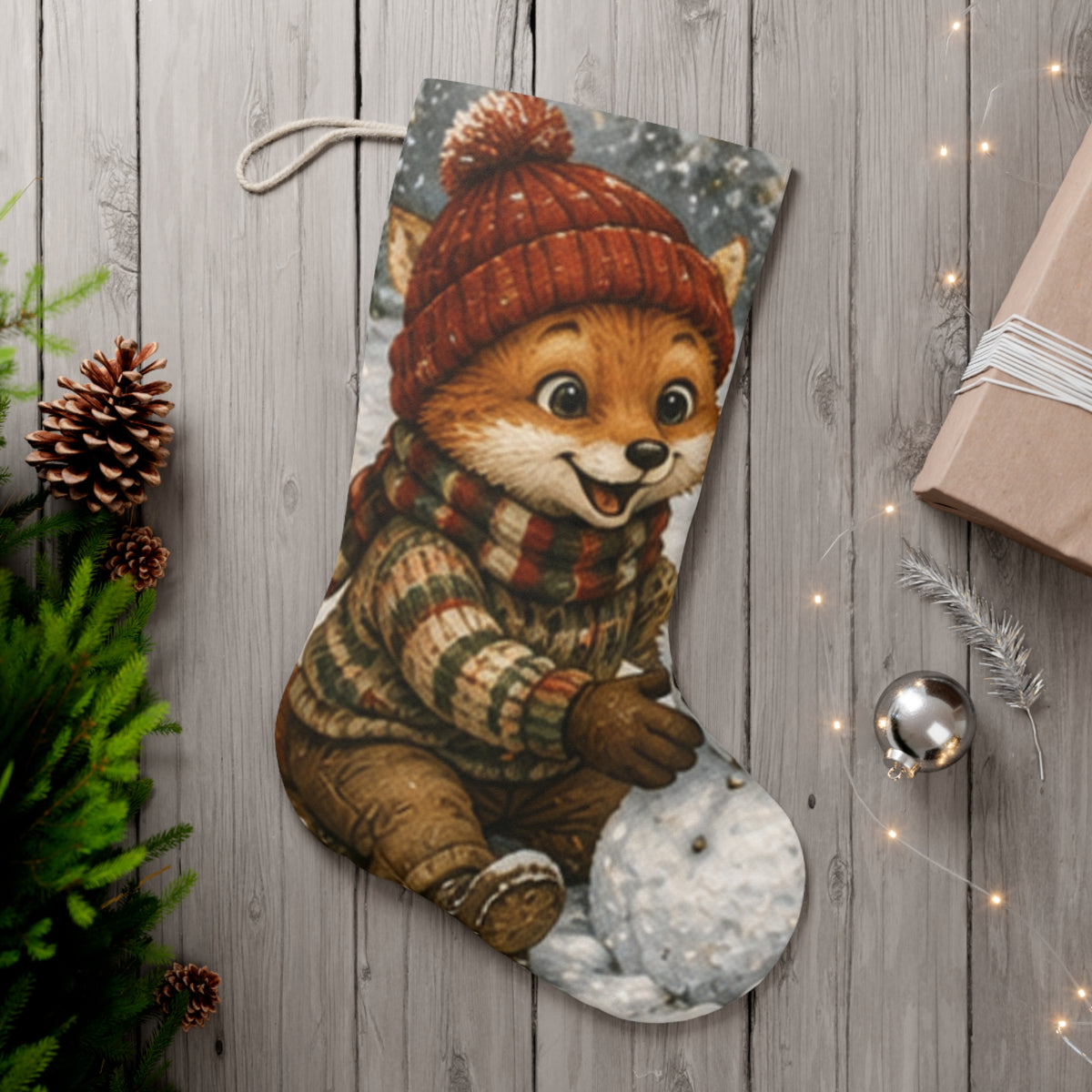 Lil Pip’s Cozy Christmas Santa Stocking