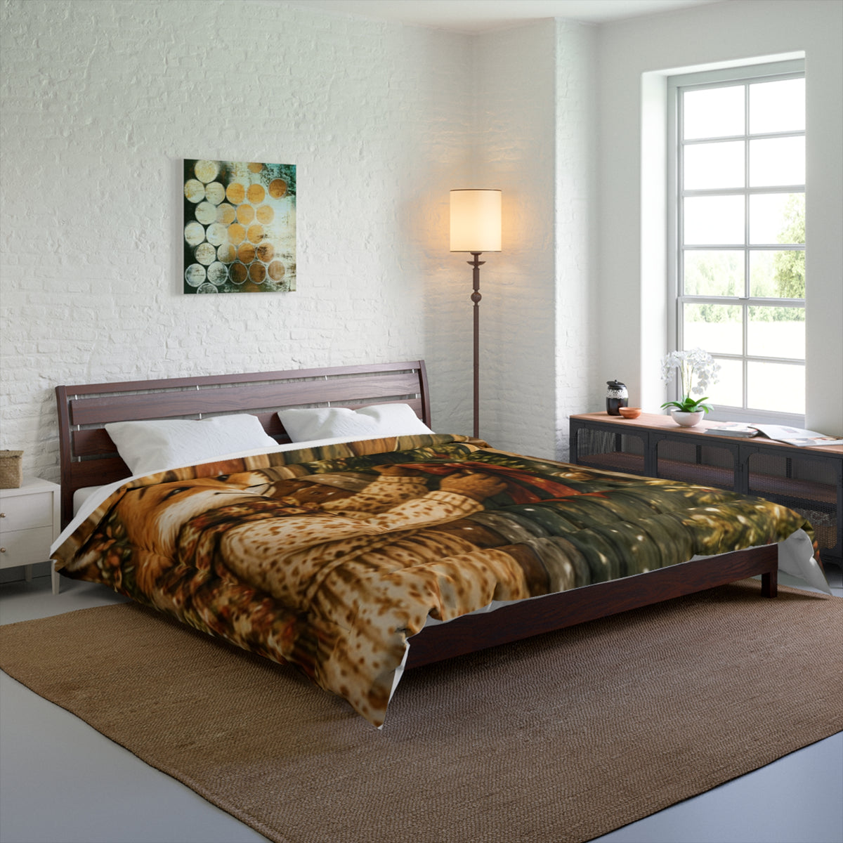 Christmas Comforter – Cozy Welcome Home Holiday Bedding | Fern's Kozy Fox Cottage