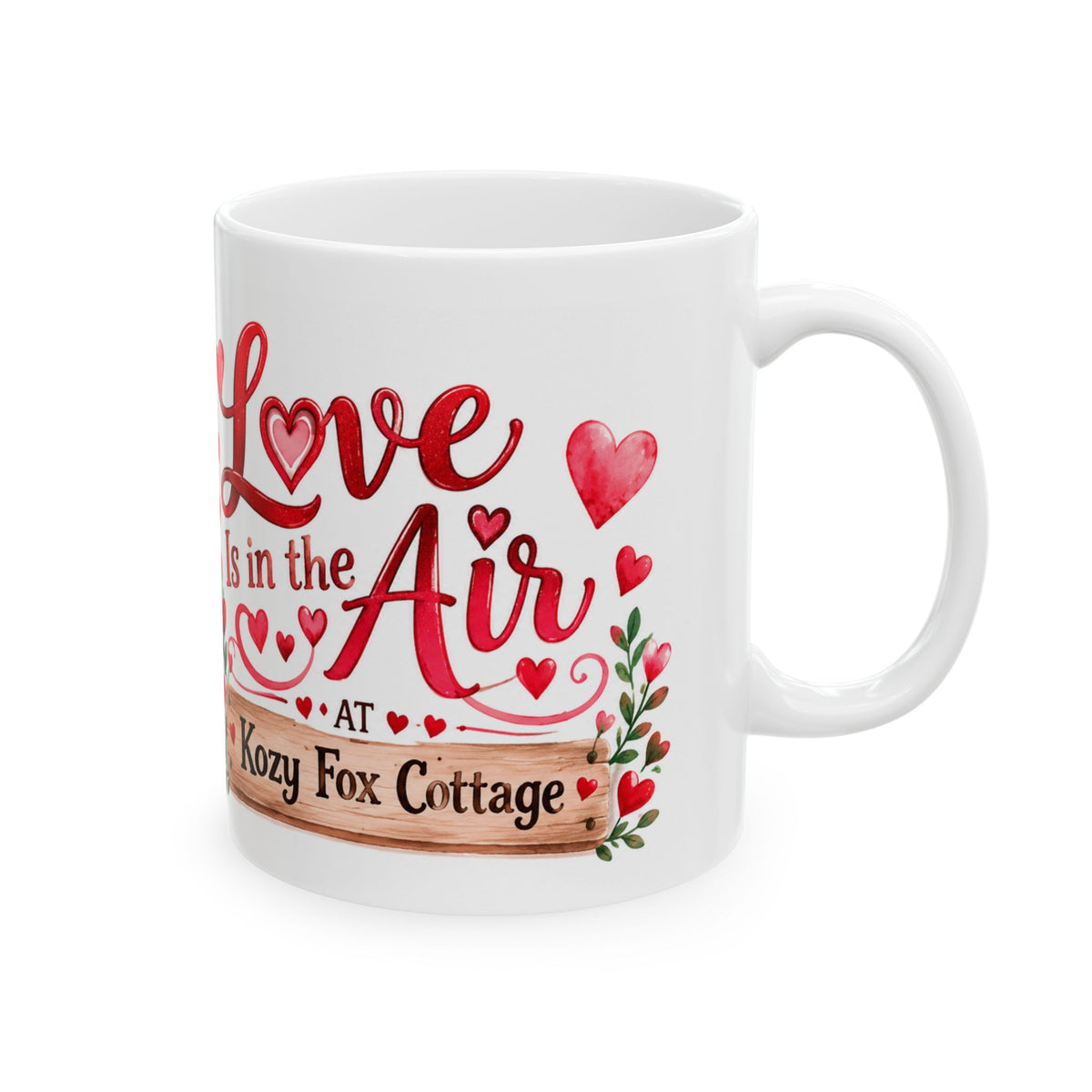 Lil Pip's Love Is in the Air Valentine's Mug – Kozy Fox Cottage