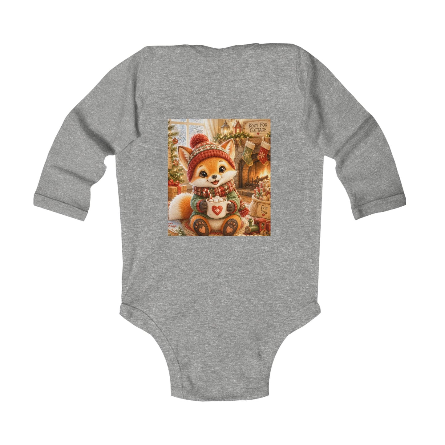 Lil Pip’s Baby’s First Christmas Long Sleeve Bodysuit