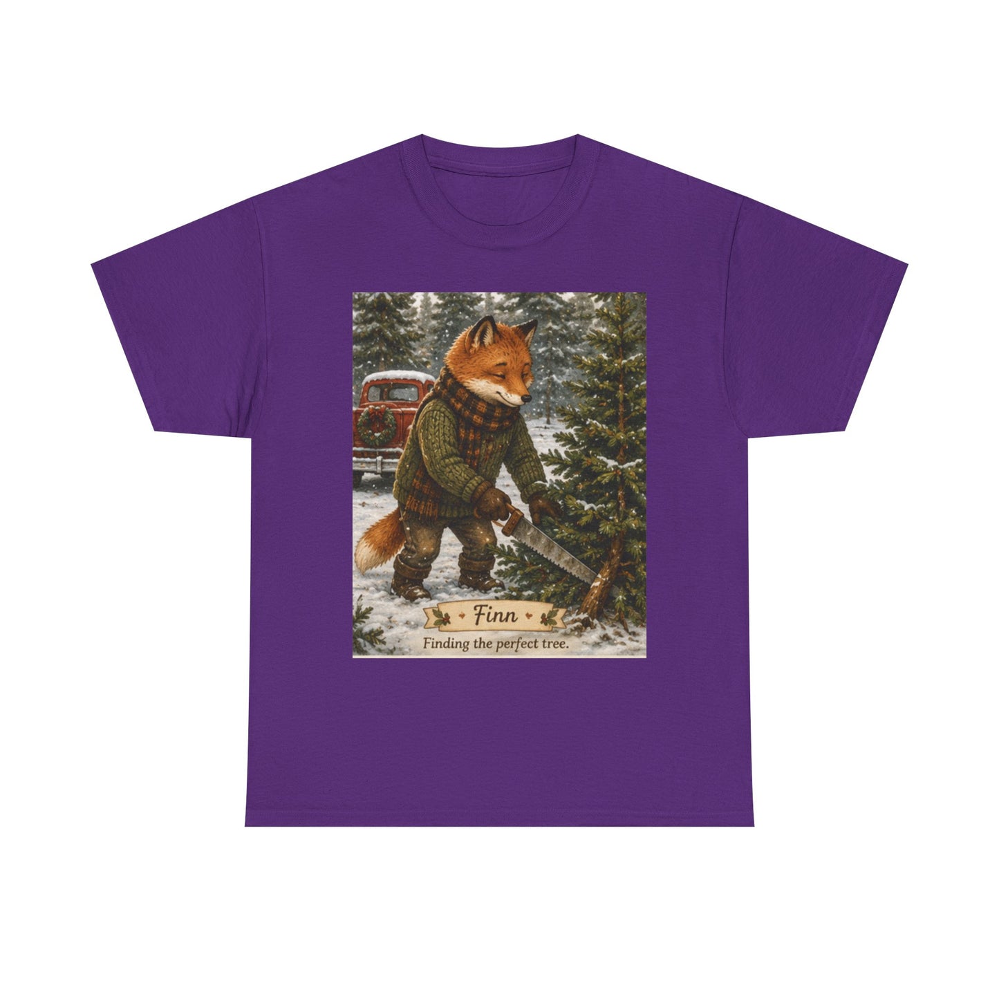 Finn’s Cozy Christmas Tree Adventure T-Shirt