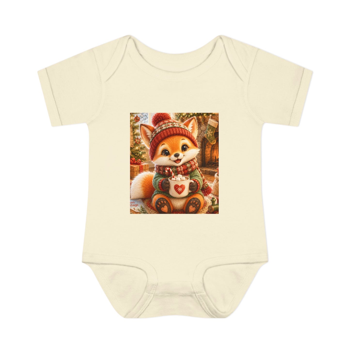 Lil Pip’s Baby’s First Christmas Short Sleeve Bodysuit