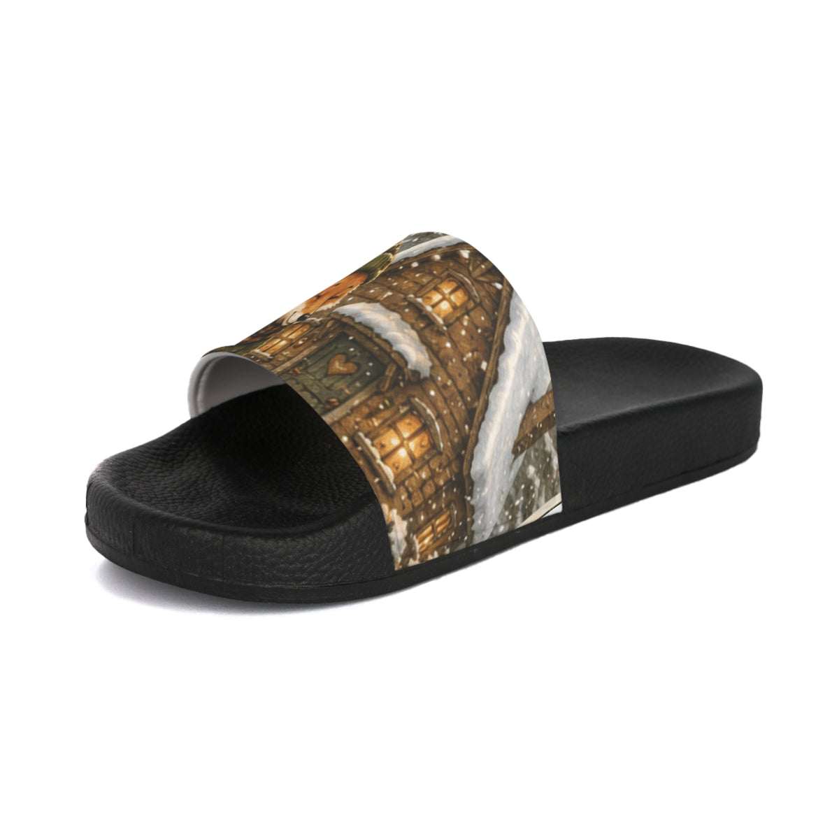 Finn’s Cozy Christmas Adventure Slide Sandals