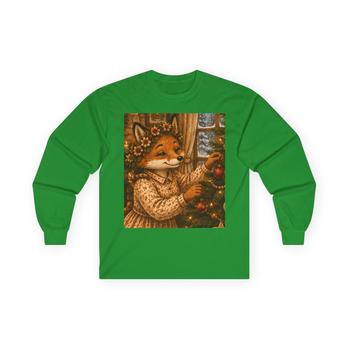 Fern's Cozy Christmas Tree Long Sleeve T-Shirt