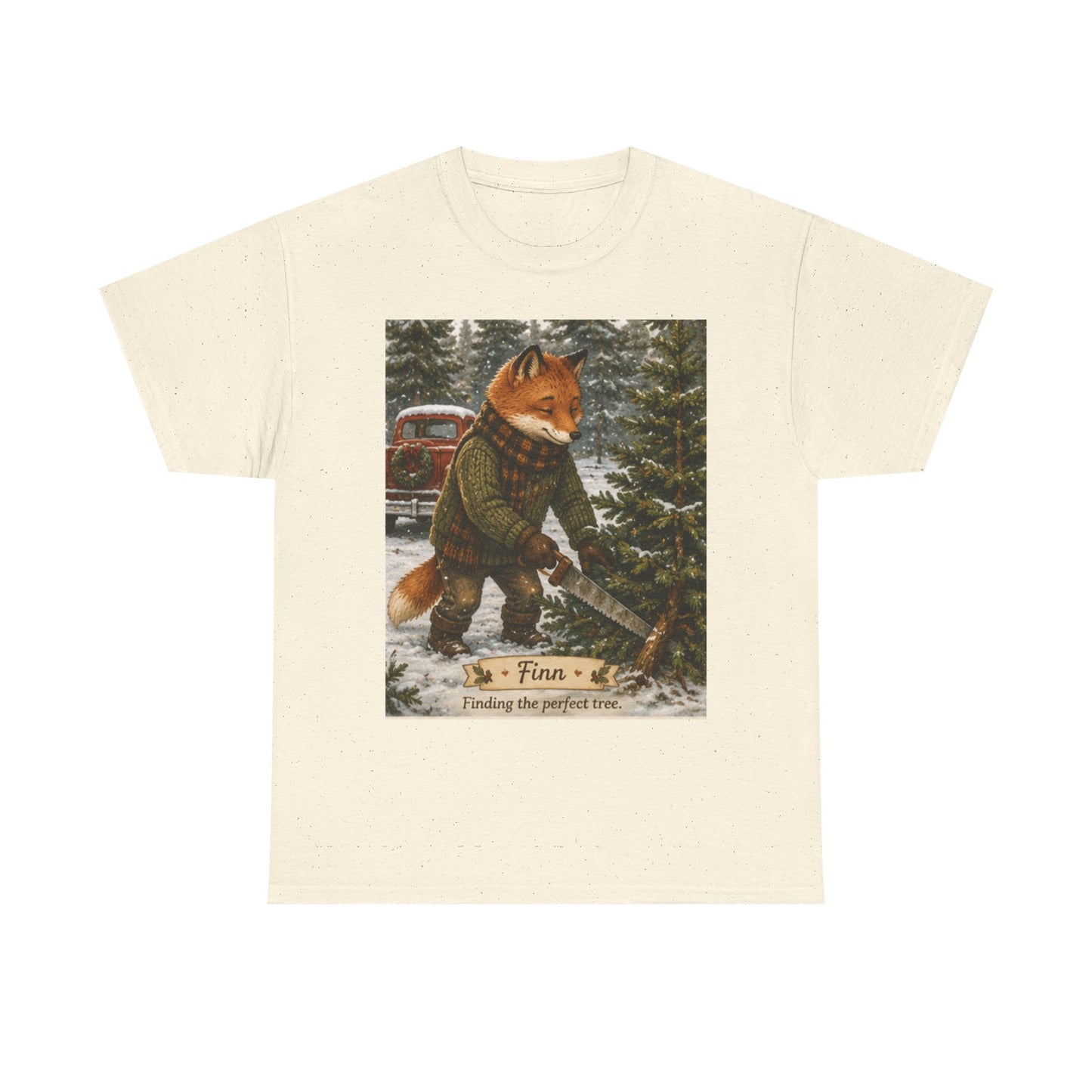 Finn’s Cozy Christmas Tree Adventure T-Shirt