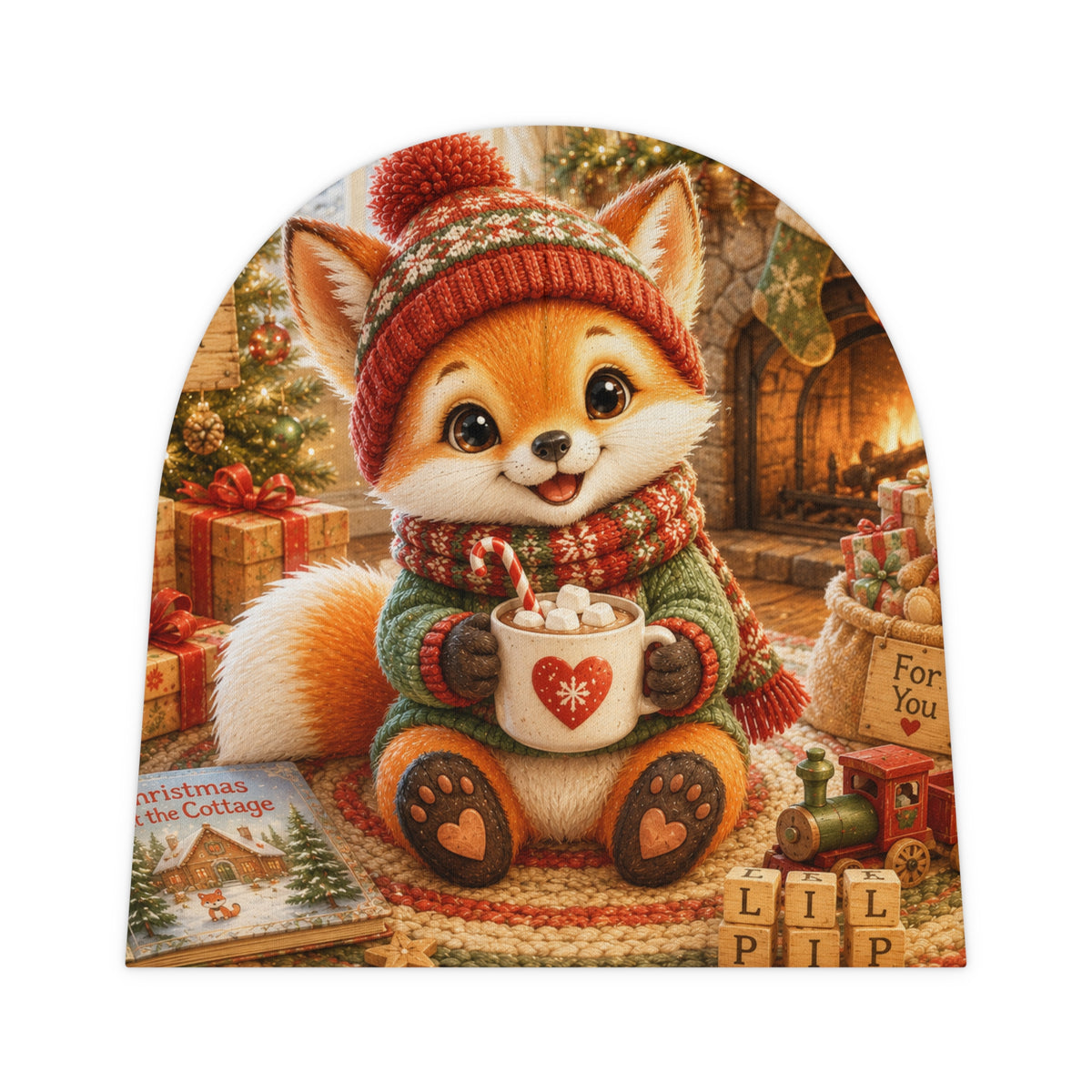 Lil Pip’s Baby’s First Christmas Beanie
