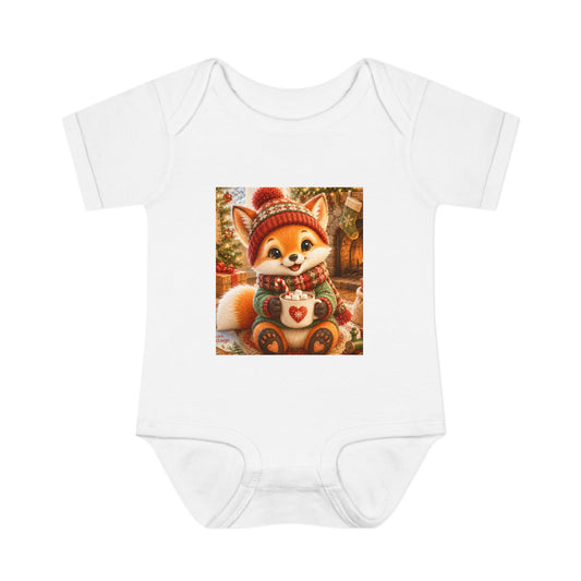 Lil Pip’s Baby’s First Christmas Short Sleeve Bodysuit