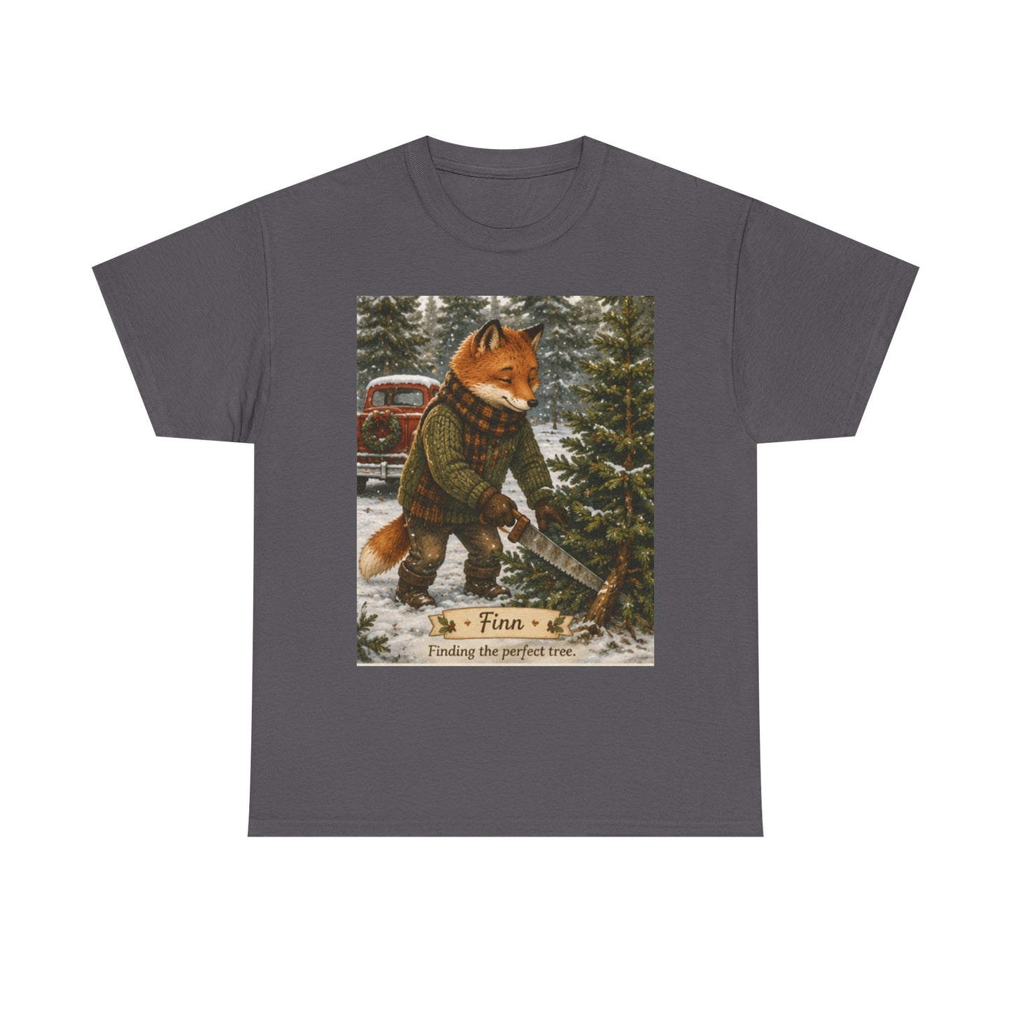 Finn’s Cozy Christmas Tree Adventure T-Shirt