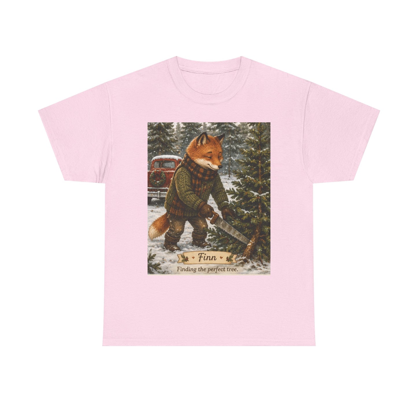 Finn’s Cozy Christmas Tree Adventure T-Shirt
