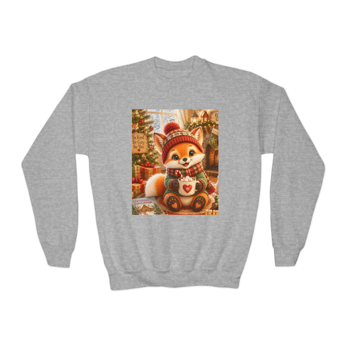 Lil Pip’s Cozy Christmas Youth Crewneck Sweatshirt