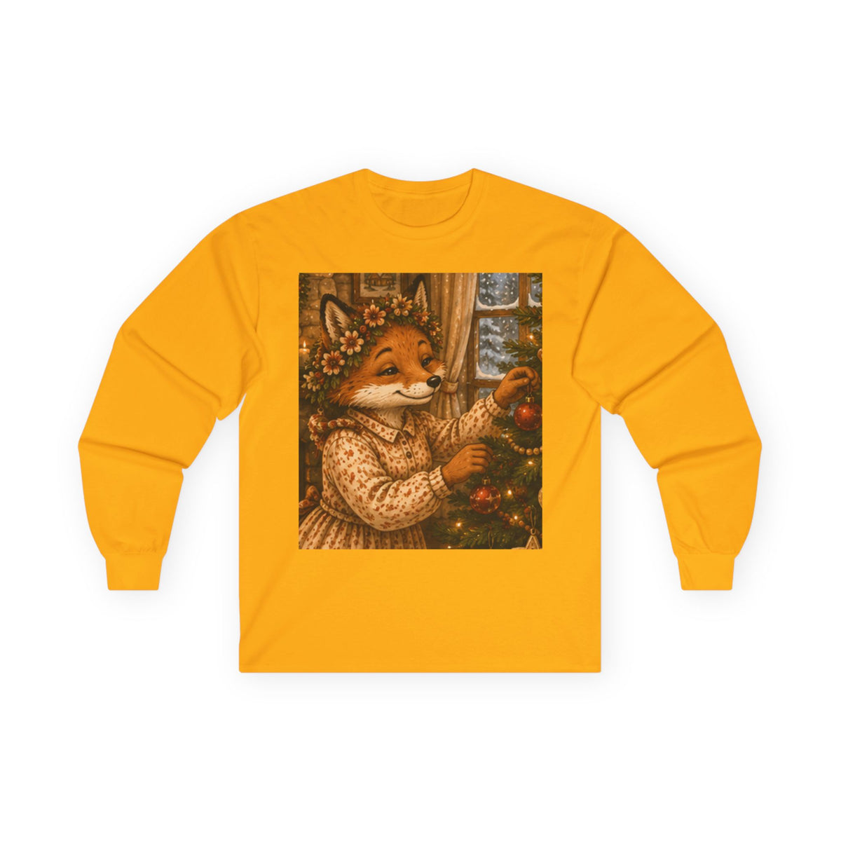 Fern's Cozy Christmas Tree Long Sleeve T-Shirt