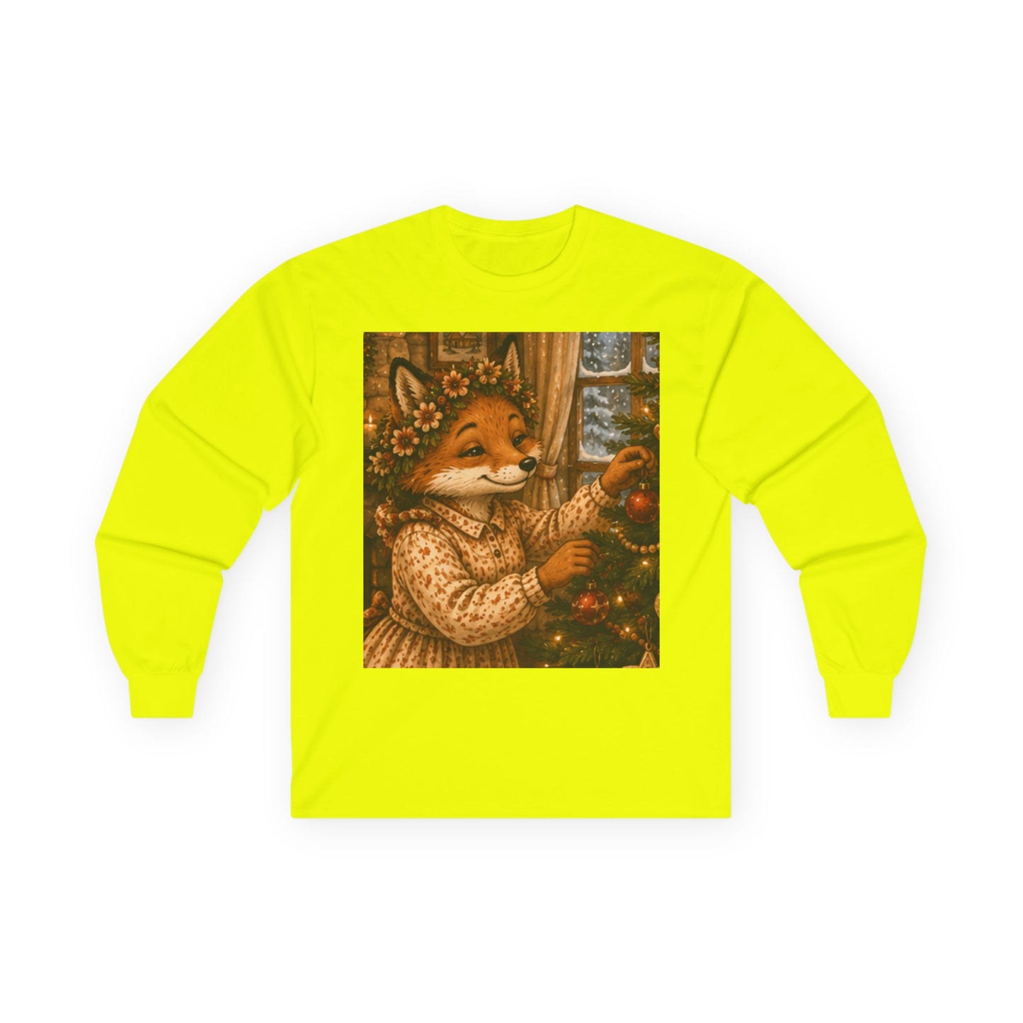 Fern's Cozy Christmas Tree Long Sleeve T-Shirt