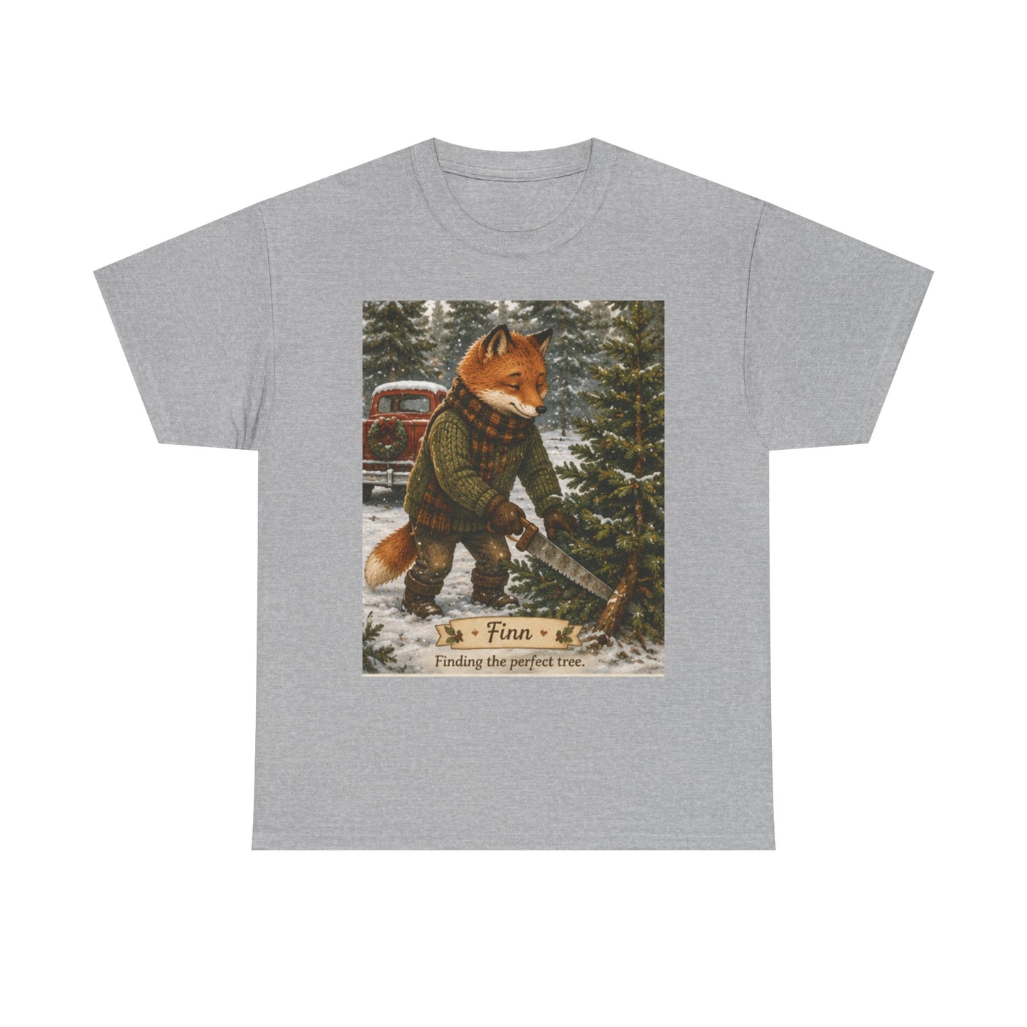 Finn’s Cozy Christmas Tree Adventure T-Shirt