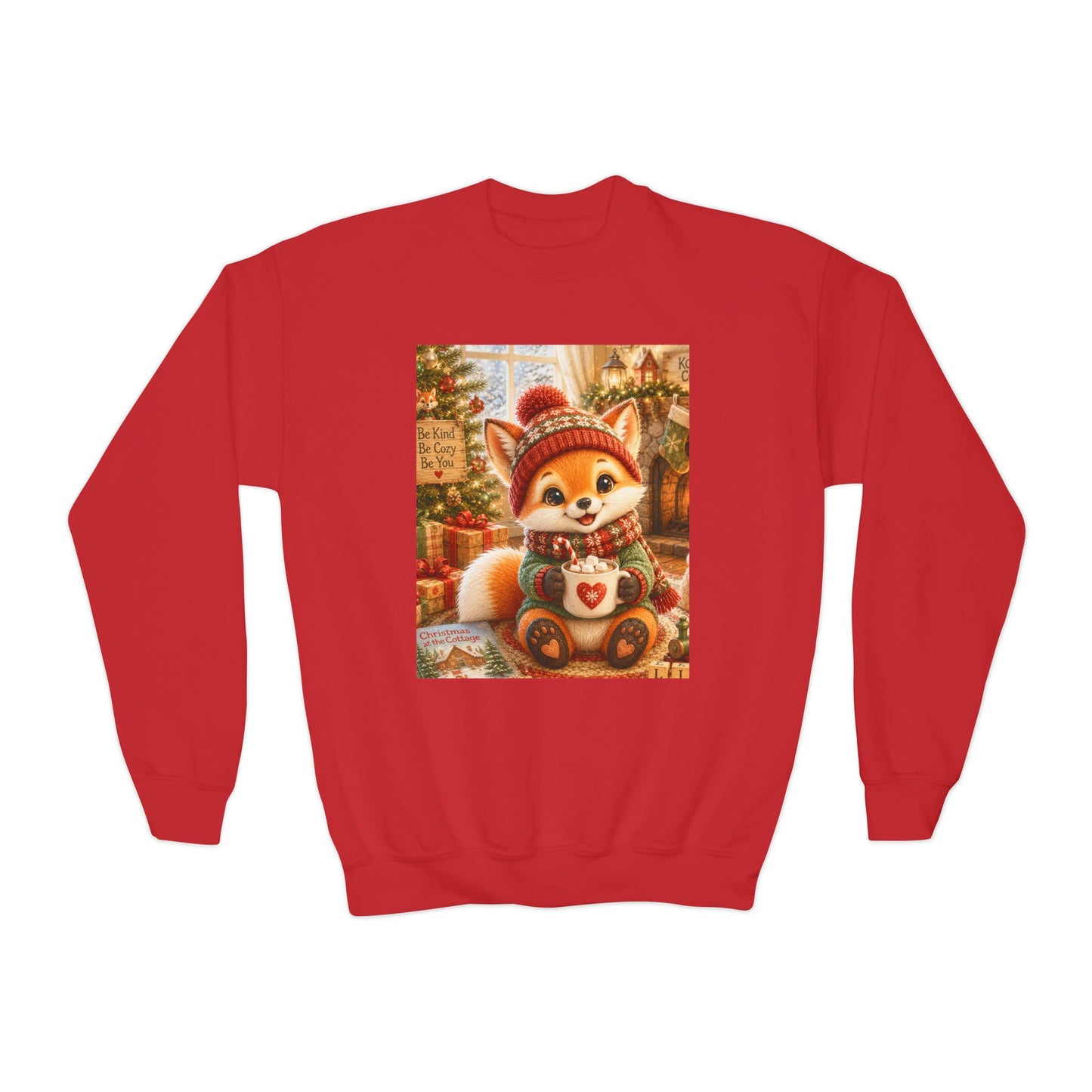 Lil Pip’s Cozy Christmas Youth Crewneck Sweatshirt