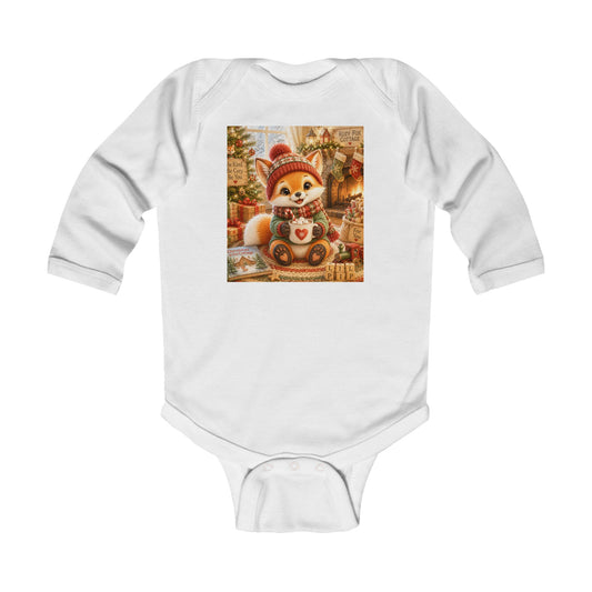 Lil Pip’s Baby’s First Christmas Long Sleeve Bodysuit