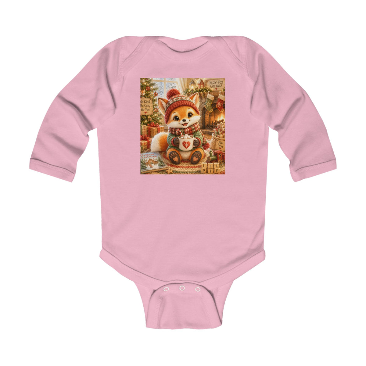 Lil Pip’s Baby’s First Christmas Long Sleeve Bodysuit