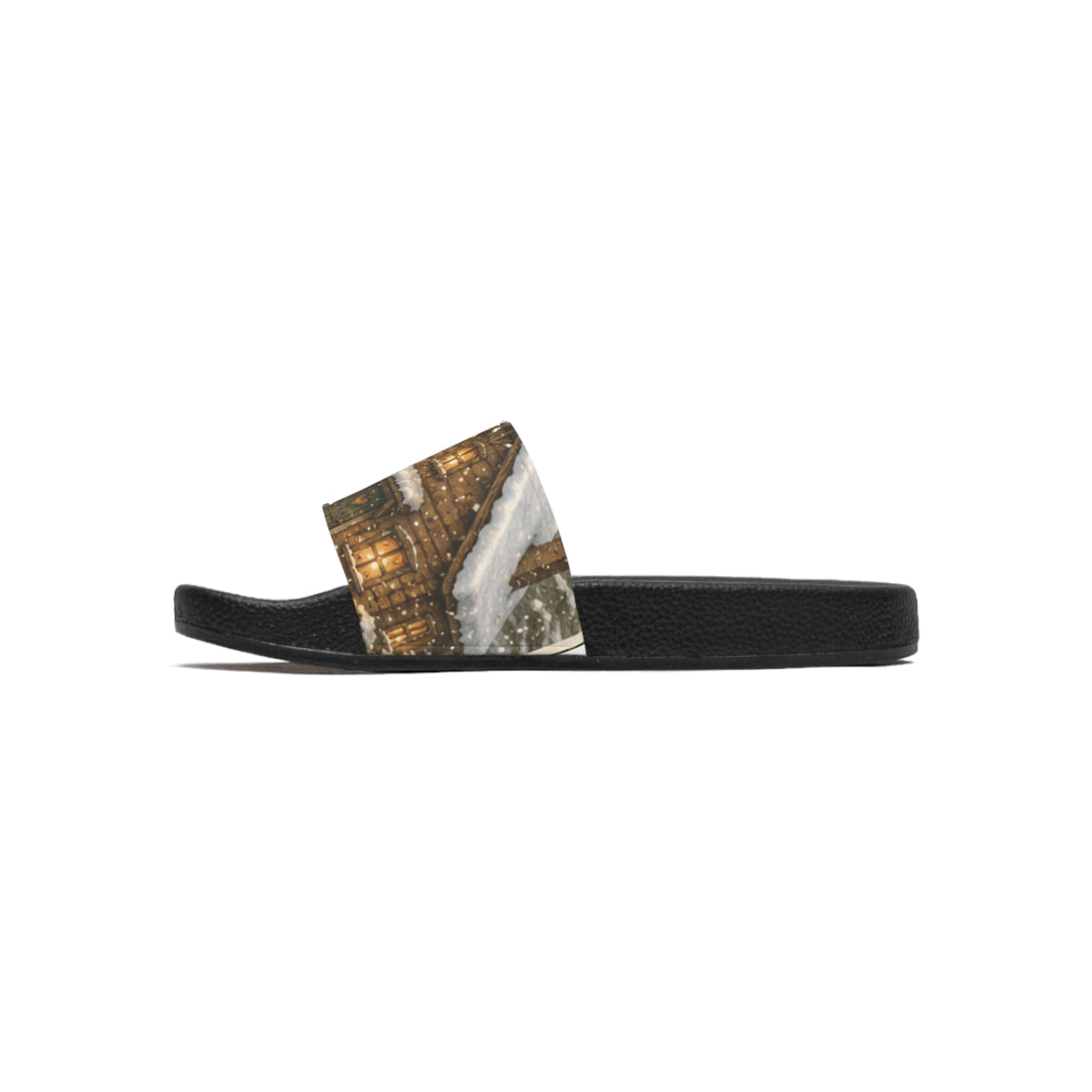 Finn’s Cozy Christmas Adventure Slide Sandals