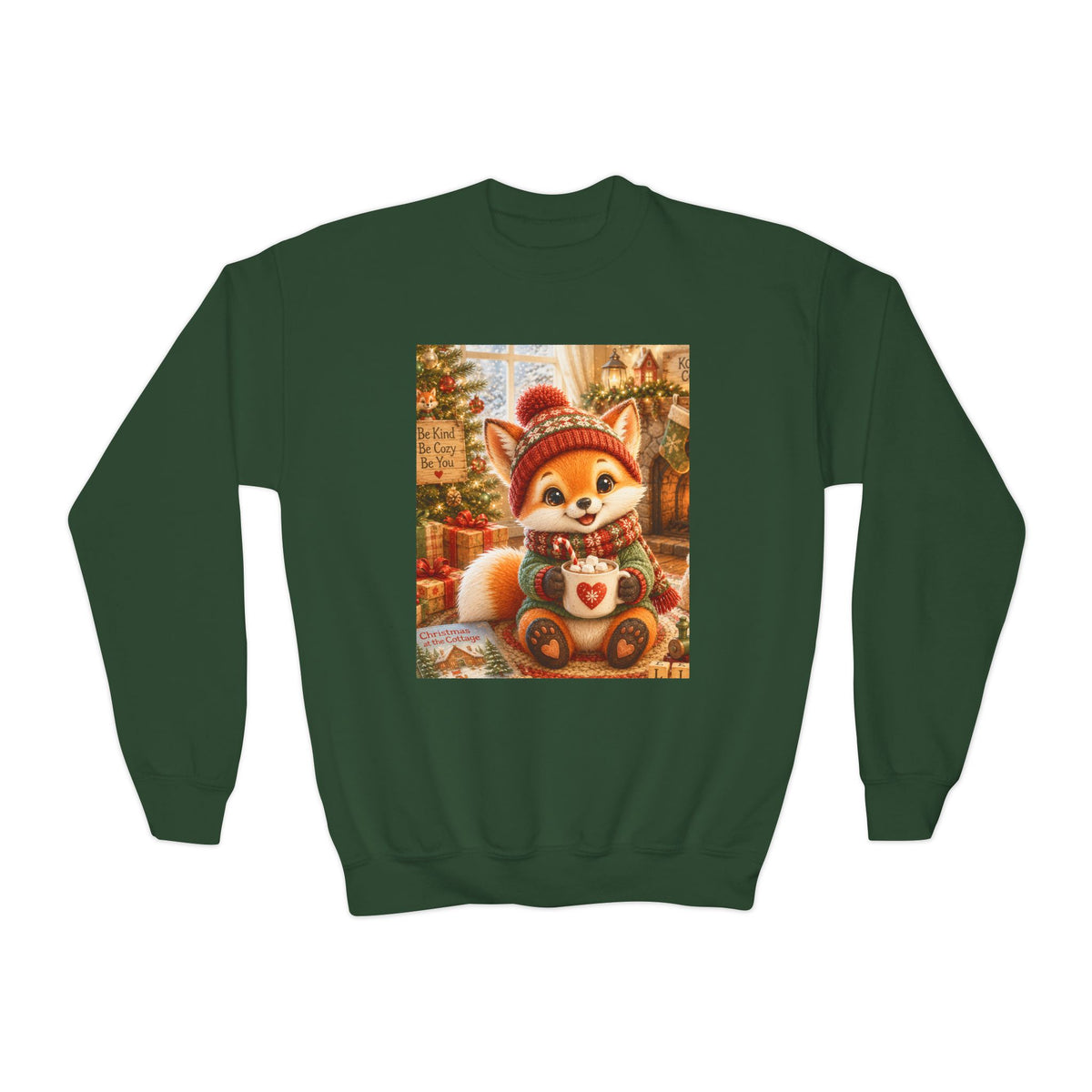Lil Pip’s Cozy Christmas Youth Crewneck Sweatshirt