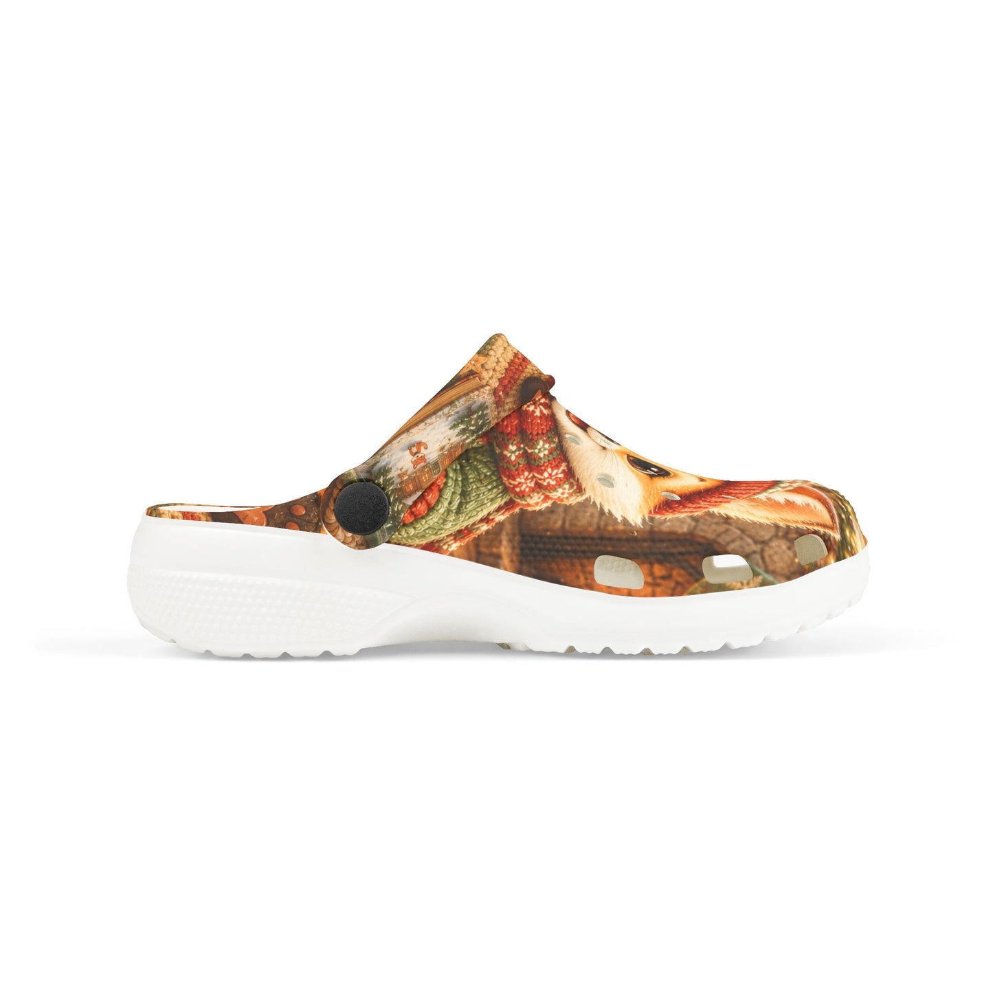 Christmas Kids' Clogs – Festive Holiday Shoes for Children | Lil Pip's Kozy Fox Cottage