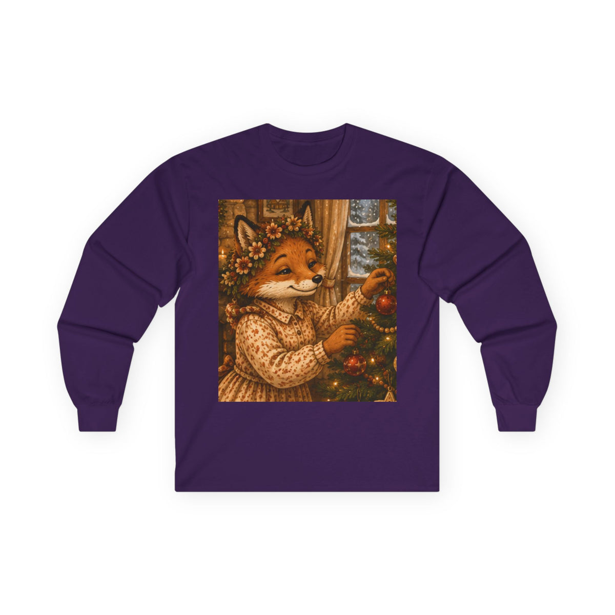 Fern's Cozy Christmas Tree Long Sleeve T-Shirt