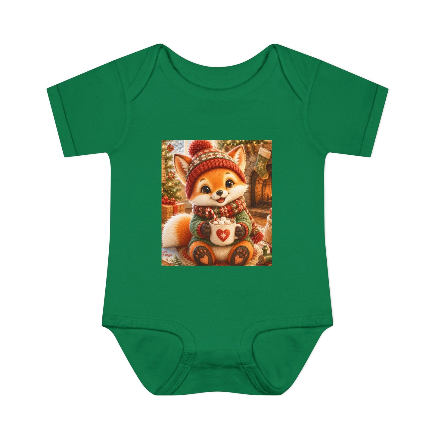 Lil Pip’s Baby’s First Christmas Short Sleeve Bodysuit