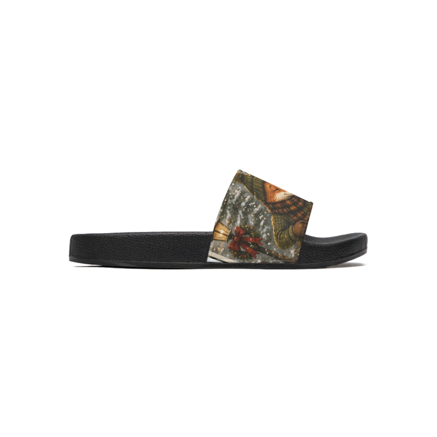 Finn’s Cozy Christmas Adventure Slide Sandals