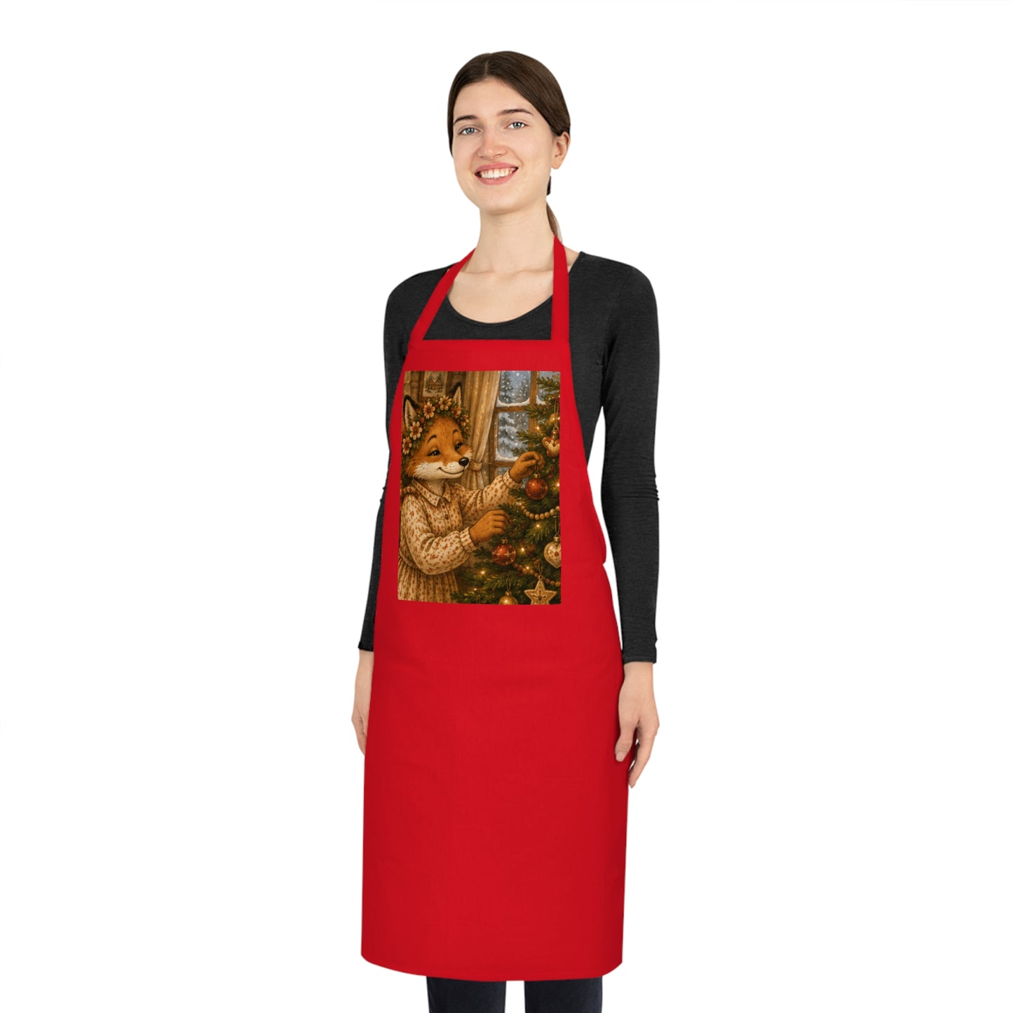 Fern’s Cozy Christmas Kitchen Apron