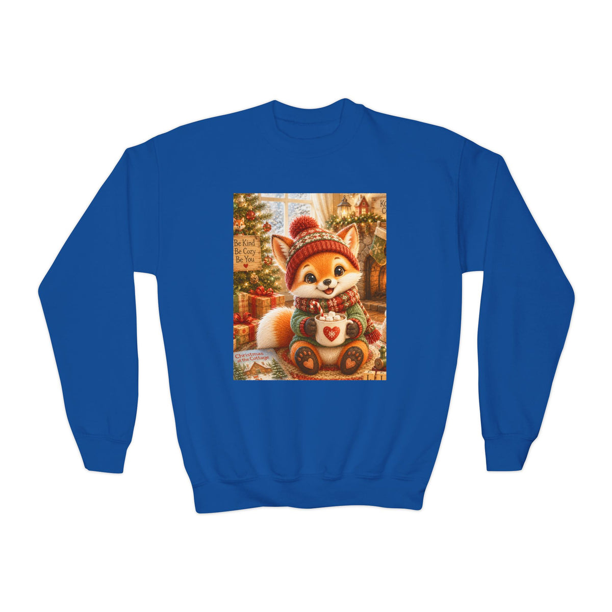 Lil Pip’s Cozy Christmas Youth Crewneck Sweatshirt