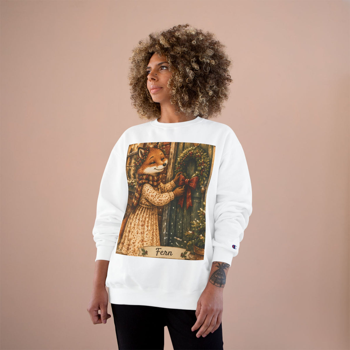 Fern’s Cozy Christmas Welcome Home Champion Sweatshirt