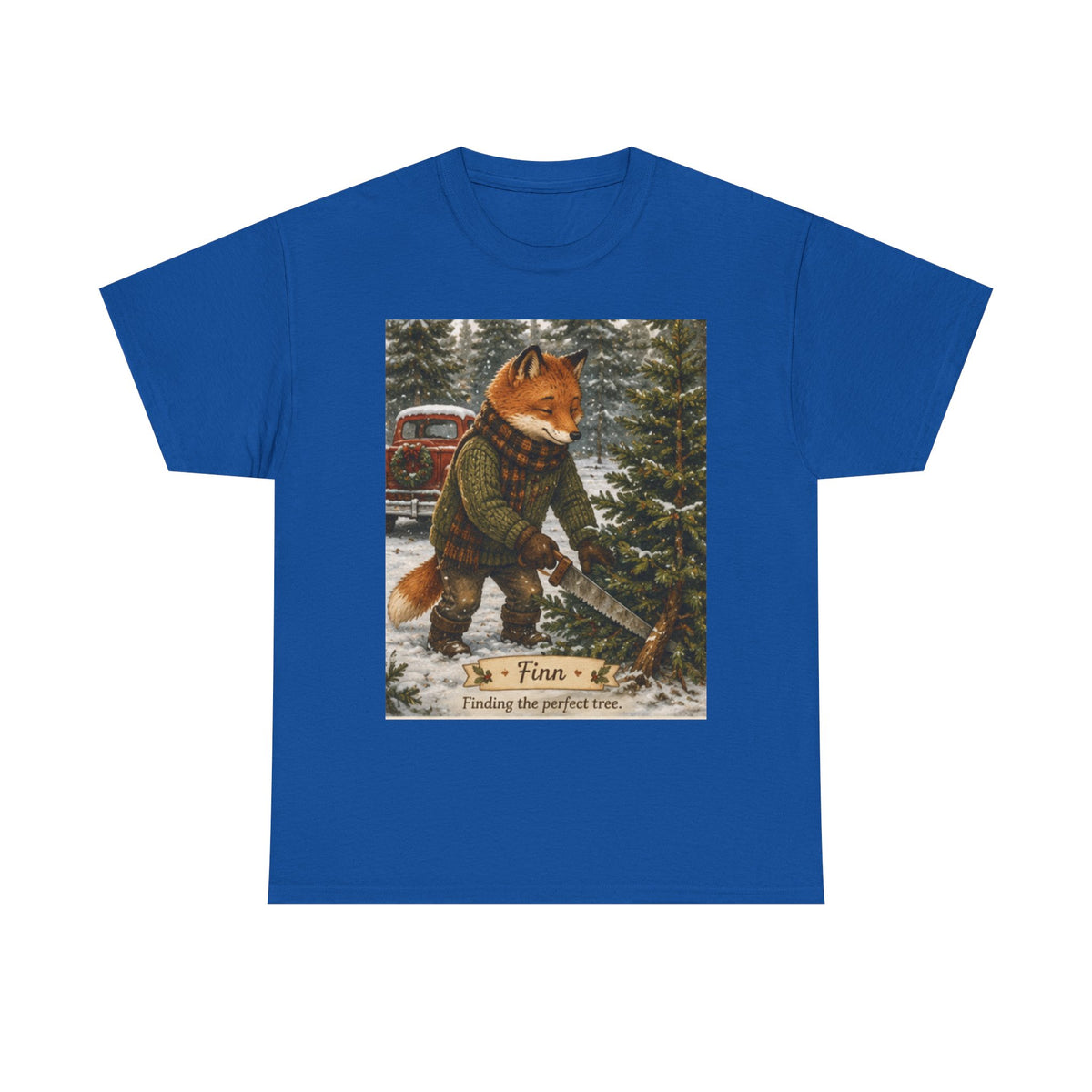 Finn’s Cozy Christmas Tree Adventure T-Shirt