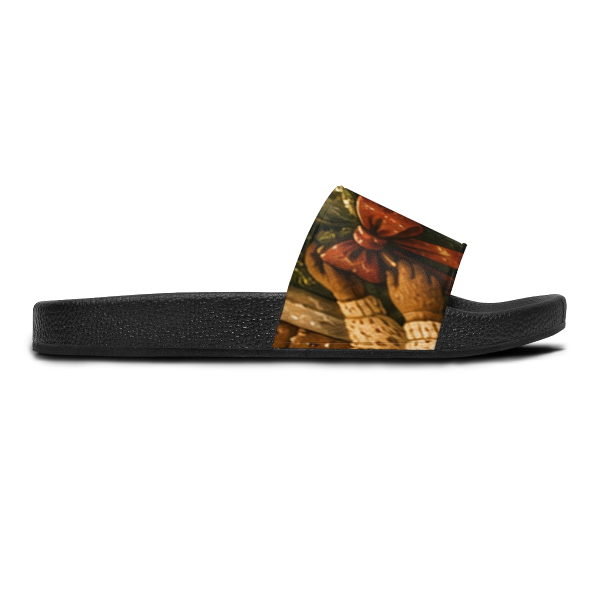 Fern’s Cozy Christmas Welcome Home Slide Sandals