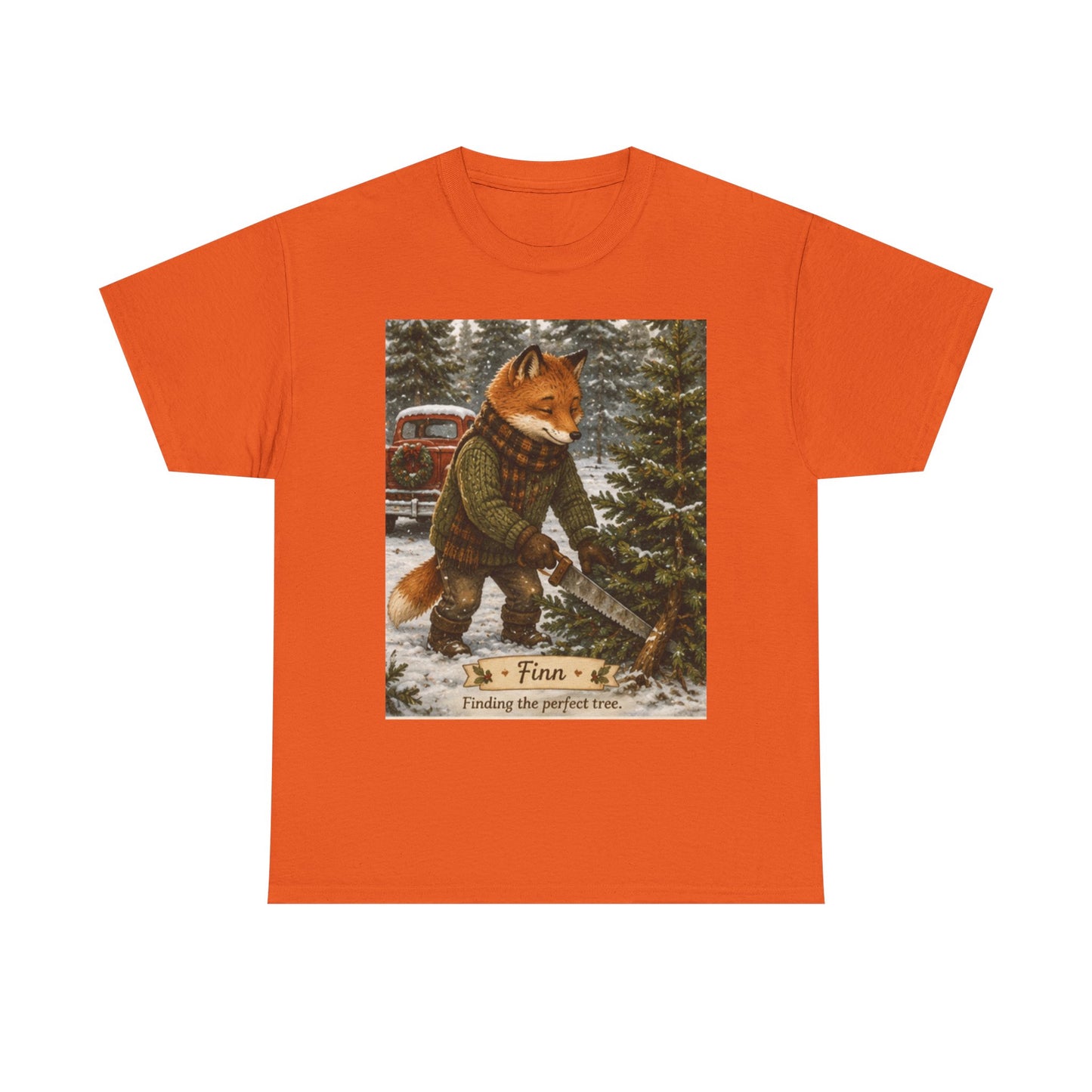 Finn’s Cozy Christmas Tree Adventure T-Shirt