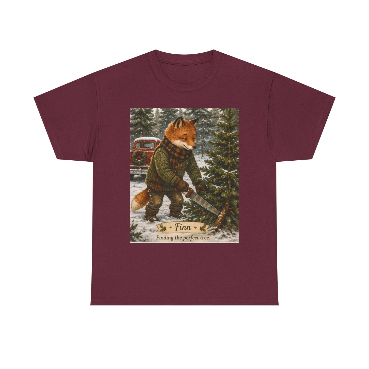 Finn’s Cozy Christmas Tree Adventure T-Shirt