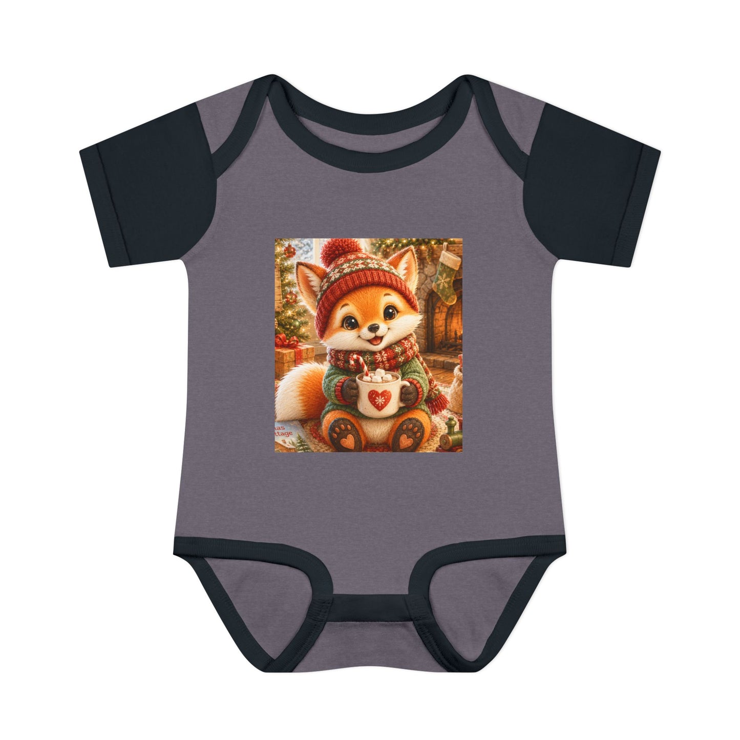Lil Pip’s Baby’s First Christmas Short Sleeve Bodysuit