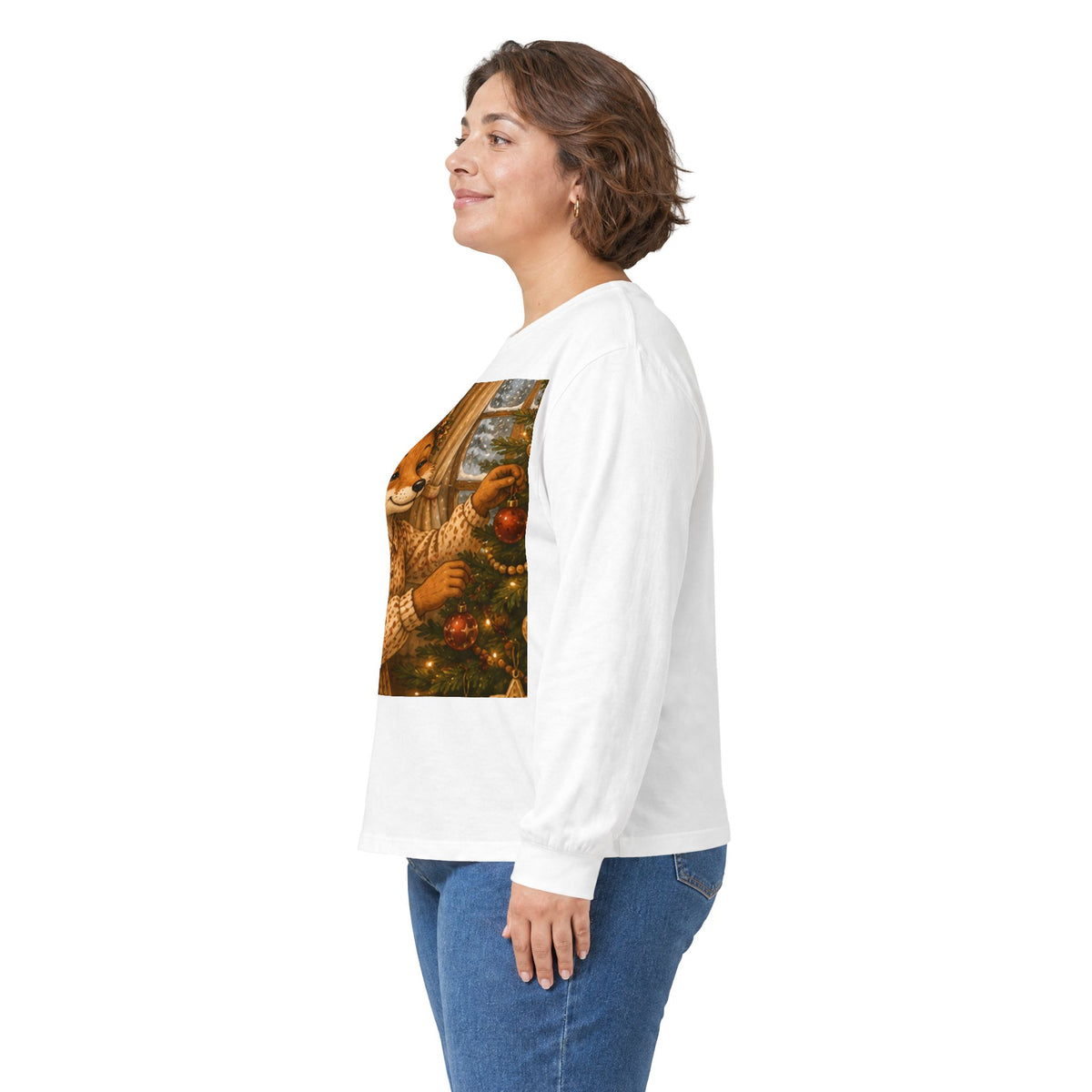 Fern's Cozy Christmas Tree Long Sleeve T-Shirt