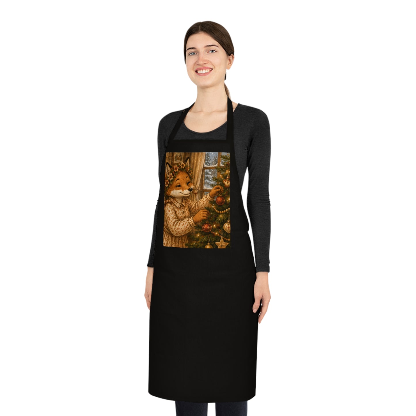 Fern’s Cozy Christmas Kitchen Apron