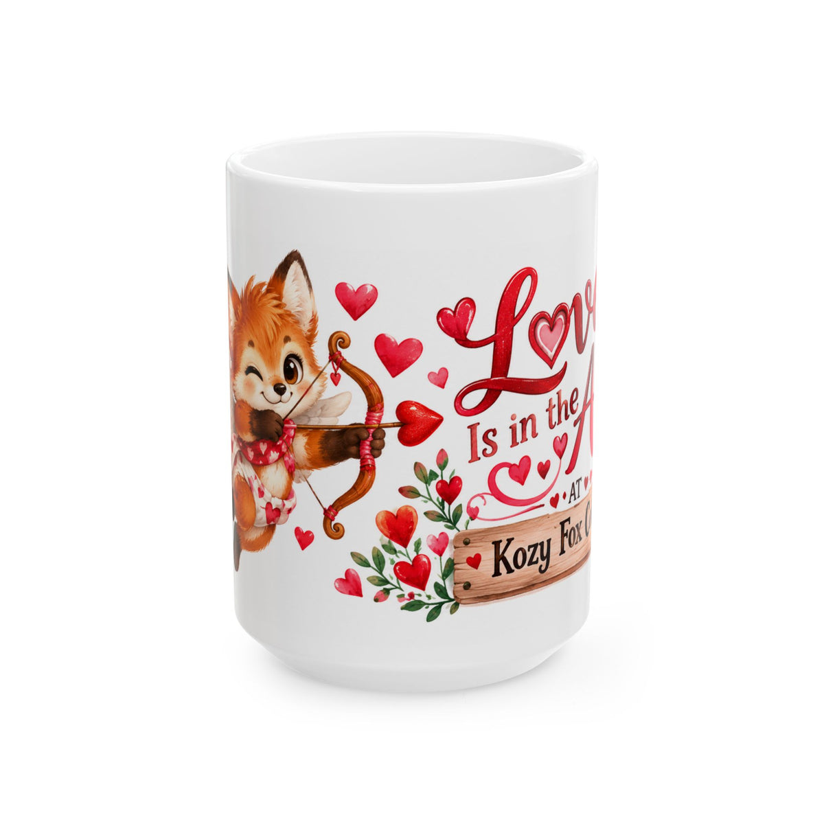 Lil Pip's Love Is in the Air Valentine's Mug – Kozy Fox Cottage