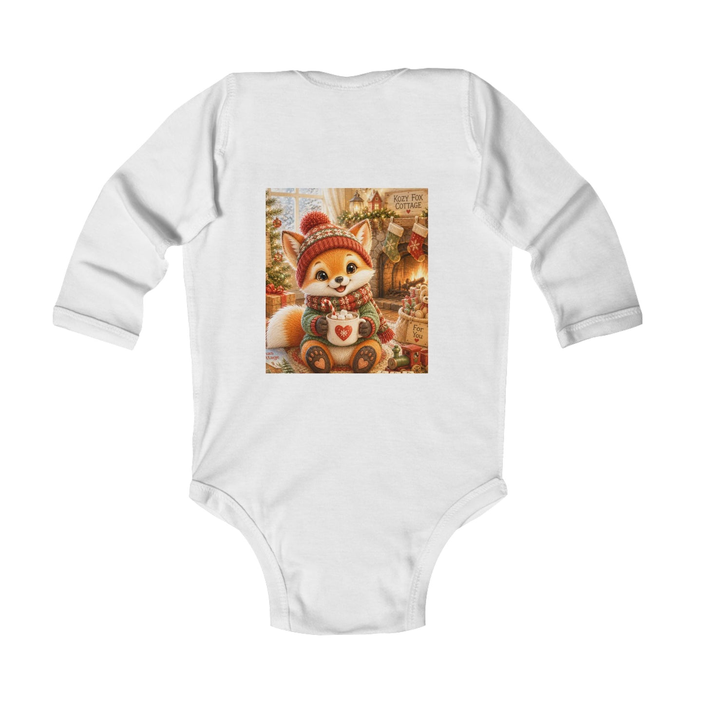 Lil Pip’s Baby’s First Christmas Long Sleeve Bodysuit