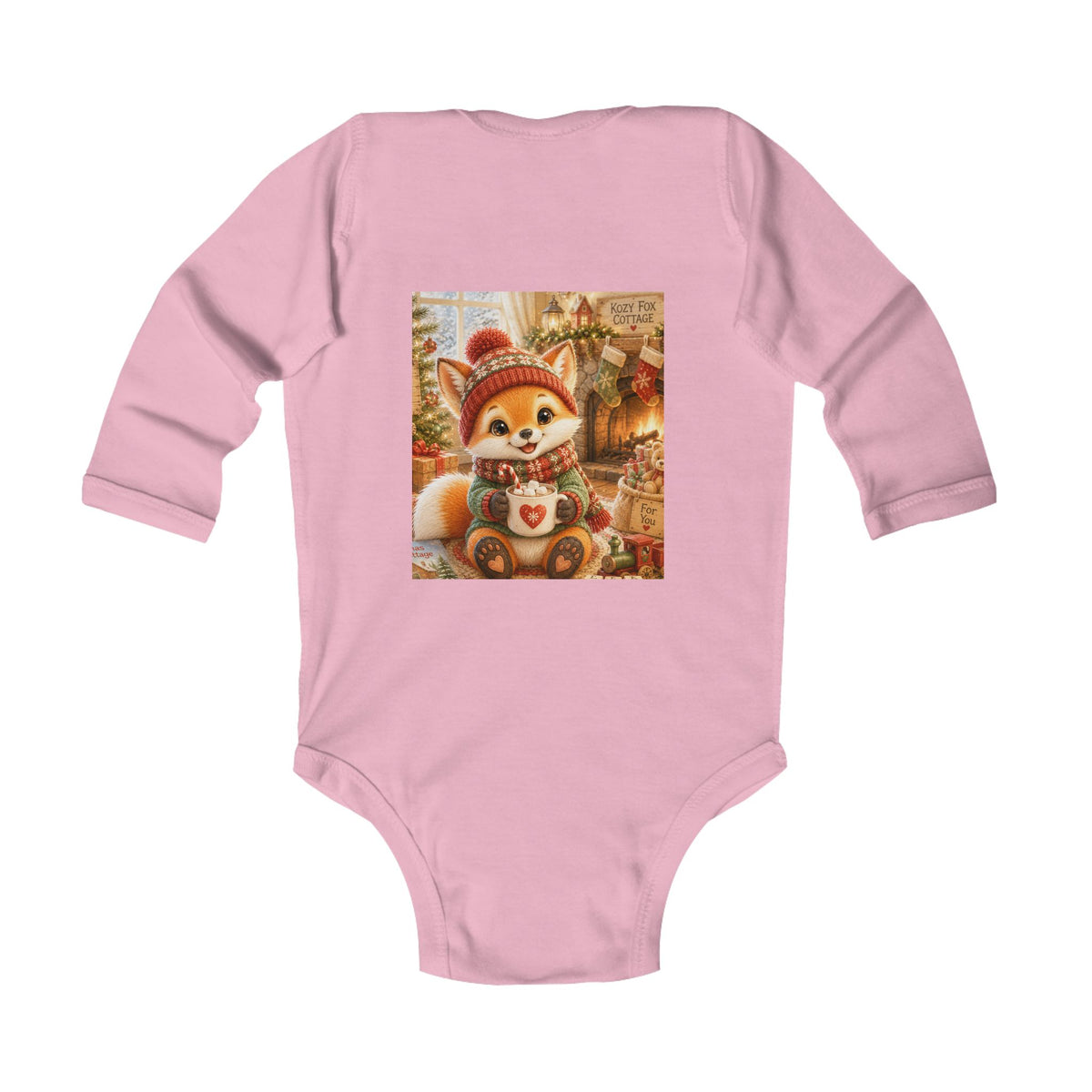 Lil Pip’s Baby’s First Christmas Long Sleeve Bodysuit