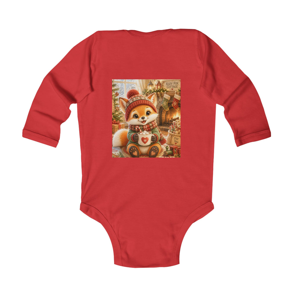 Lil Pip’s Baby’s First Christmas Long Sleeve Bodysuit