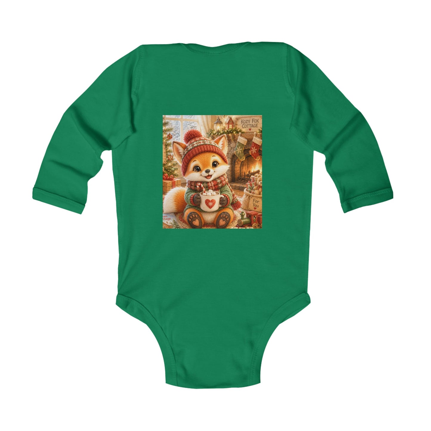 Lil Pip’s Baby’s First Christmas Long Sleeve Bodysuit