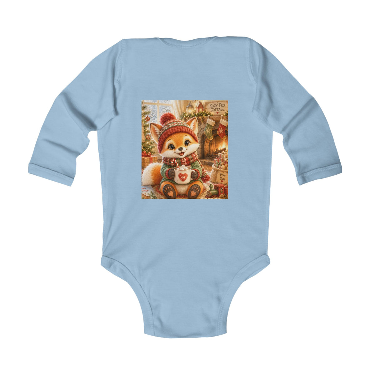 Lil Pip’s Baby’s First Christmas Long Sleeve Bodysuit