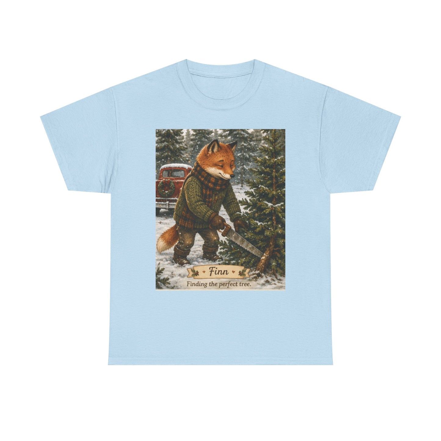 Finn’s Cozy Christmas Tree Adventure T-Shirt